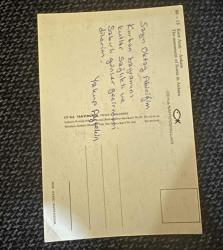 Ankara Kore anıtı kartpostal