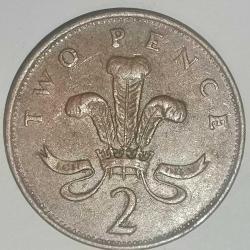 İNGİLTERE 1992  2  PENCE