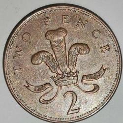 İNGİLTERE 1996  2  PENCE