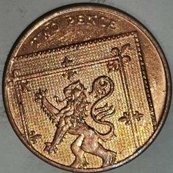 İNGİLTERE  2015     2  PENCE