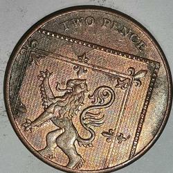 İNGİLTERE  2016     2  PENCE