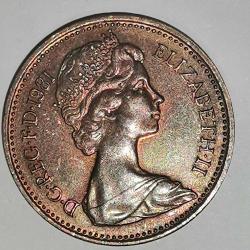 İNGİLTERE  1981   1  PENNY