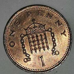 İNGİLTERE  1986   1  PENNY