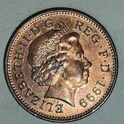 İNGİLTERE  1999    1  PENNY