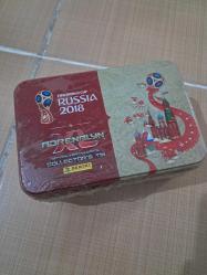 Panini fifa world cup rusya 2018 adrenalyn XL tin box kutu 2018 dunya kupasi 51 kart açılmamış kutu