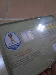 Panini fifa world cup rusya 2018 adrenalyn XL tin box kutu 2018 dunya kupasi 51 kart açılmamış kutu