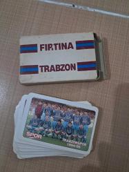 SPOR GAZETESI FIRTINA TRABZONSPOR 1994 1995 BIR DESTE İSKAMBIL OYUN KARTİ NOSTALJİ ORJINAL ŞOTA HAMİ ABDULLAH ÜNAL OGÜN ARÇIL