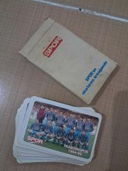 SPOR GAZETESI FIRTINA TRABZONSPOR 1994 1995 BIR DESTE İSKAMBIL OYUN KARTİ NOSTALJİ ORJINAL ŞOTA HAMİ ABDULLAH ÜNAL OGÜN ARÇIL
