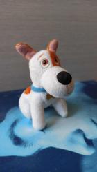 vintage mini peluş köpek & 9 cm