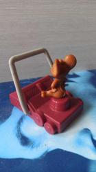 vintage Tom ve Jerry tekerleli figür oyuncak & 8 x 8 cm
