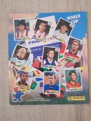 PANİNİ 1998 FRANSA 98 STİCKER ÇIKARTMA DÜNYA KUPASI  WORLD CUP ALBÜMÜ ZİDANE , HENRY , LAUDRUP , GUARDİOLA , RAUL , LUIS ENRIQUE , STOICHKOV ,  SAMMER , KAHN , VALDERAMA OSCAR CORDOBA ,LES FERDİNAND  ORTEGA , BATISTUTA , DIEGO SIMEONE , SUKER  ,SLAVEN BILIC , ,