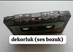 Dekorluk Müzik Kaseti (Arızalı Kasettir) Müslüm Gürses - Güle Güle Git / Müzik Kaseti