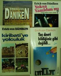 ERICH VON DANIKEN   ROMANLARI 11 KİTAP  LOT HALİNDE