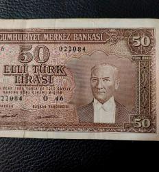 5. Emisyon O 46 Serisi 50 Türk Lirası