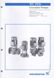 Grundfos Pompa Kataloğu 1 + 2 - 2 Klasör Takım - Kuşe Kağıda, Renkli, Resimli, İlk Baskısı