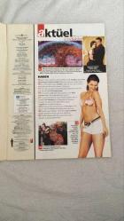 AKTÜEL  HAFTALIK HABER DERGİSİ - SAYI:605 - 20-026 ŞUBAT 2003 -   ZERDA’NIN GENÇ YILDIZLARI BARIŞ ÇAKMAK VE DERYA ARTEMEL KAPAKTA – “ANADOLU’NUN GERÇEK STARLARI” DOSYASINDA HEME HACI, GÜLA SERHADE, RECEBİM VE FAHRİYE GÜNEY’İN YÜKSELİŞİ ANLATILDI – AKP’NİN IRAK POLİTİKASI “ANTI KALKAN” DOSYASIYLA DEĞERLENDİRİLDİ, ALİ BULAÇ, NURAY MERT, MEHMET METİNER VE NIHÂL BENGİSU KARACA GÖRÜŞLERİNİ PAYLAŞTI – İNCİRLİK’TEKİ SESSİZLİK VE AMERİKALI ASKERLERİN SÖZLERİ EFSANEYE DÖNÜŞÜYOR – “2012’DE RÜYA BİTİYOR” BAŞLIĞIYLA EN BÜYÜK 10 KOMPLO TEORİSİ DERLENDİ – REFİK ERDURAN “BİR ERKEĞE BİR KADIN YETMEZ” DİYEREK GÜNDEM YARATTI – 12 YAŞINDA ÜNİVERSİTEYE GİREN, 20’SİNDE PROFESÖR OLAN ERIC DEMAINE ORİGAMİ SANATINI MIT’TE ANLATIYOR – ÖMER AĞIN TKP TARİHİNİ “ALEV, DUVAR VE TKP” KİTABIYLA AKTARIYOR – LALENİN KIZARTMASINDAN MENEKŞE SALATASINA “ÇİÇEK YEME TRENDİ” MUTFAKLARI FETHEDİYOR – GÜZELLİK SALONLARINDAKİ BAZI UYGULAMALARIN SADECE DOKTORLAR TARAFINDAN YAPILABİLECEĞİ VURGULANDI – EMF TEKNİĞİ REIKI’ 98  SAYFA