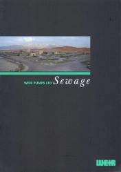 WEIR Pumps Ltd. - Pumps for the Sewage Industry - Ürün Kataloğu - Kuşe Kağıda, Renkli, Resimli, Klasör Ciltli İlk Baskısı