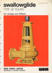 WEIR Pumps Ltd. - Pumps for the Sewage Industry - Ürün Kataloğu - Kuşe Kağıda, Renkli, Resimli, Klasör Ciltli İlk Baskısı