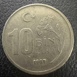 10 Bin Lira 1997. 10.000 ince