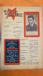 YILDIZ SİNEMA, FİLM MECMUA DERGİSİ  SAYI: 60 - 1 MAYIS 1941 - JAMES STEWART - OLIVIA DE HAVILLAND - JANET GAYNOR - SHIRLEY TEMPLE - AZİZE EMİR - K. TUĞCU - S. M. YURDATAP - TAHŞİN DEMİRAY - CEMİL CAHİT - MERLE OBERON - GRETA GARBO - SONJA HENIE - C. CAHİT - S. SOLELLİ - M. ENON - NEZAHAT DEMİRAY - GREER GARSON - ORHAN TOLON - SIGRID GURIE - SAMUEL GOLDWYN - GARY COOPER - SARA HADEN - ALAN HALE - RUFUS EDWARD MACKAHAN - JACK HALEY - RICHARD GREENE - GRACIE FIELDS - NAN GREY - ESCHAL MILLER - VIRGINIA GREY - TITO GUIZAR - FREDERICK GUIZAR - KORDA - MICHAEL KORDA - DAVID KORDA - MARKO POLO'NUN MACERALARI - CEZAYİR SEVDALARI - RİYO YILDIZI - UNUTULAN KADIN - SPITFIRE - ASRİ BİR ADAM - BAHAR HASTALIĞI - DOKTORUN SIRRI - UNUTMA BENİ - HÂKİM HARDY VE OĞLU - AŞK İLÂNLARI - VATAN KURTARAN ASLAN - DEVLER VADİSİ - KIZ KARDEŞLER - DODGE ŞEHRİ - DEMİR MASKE - KRALİÇE ELİZABETH İLE ESSEX DÜKÜ - YEŞİL CEHENNEM - VIRGINIA ŞEHRİ - PARMAKLARINIZ ÜZERİNDE - KADERİM - BÜYÜK CAZ - BİLLÜR KÖŞK  -  36 SAYFA