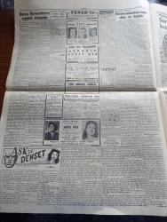 Cumhuriyet Gazetesi - 24 Aralık 1950 - Savaş metodu yazan Nadir Nadi Başmakale - dünya barışı için Rusya'ya yapılan teklif - Kore'de durgunluk sona ermek üzere - Kore'de yeni cephe hattının ilk siperlerinde kar altında düşmanı bekleyen kahramanlarımız fotoğraf - ilk Yaralı kafilemiz tokyo'dan hareket etti - milli güreş takımımız amerikalıları 8 0 yendi fotoğraf - büyük su Kongresi - Ali Ulvi Karikatür - haftanın şakaları yazan Burhan Felek - gazetecilik Falih Rıfkı Atay - Karanlık Oda Yazan Peride Celal Yazı Dizisi - afrodit ve altın kız yeni ses tiyatrosunda - Hamiyet Yüceses Ferdi Tayfur ve Mualla Mukadderin ilk konseri Pangaltı İnci sinemasında - mithatpaşa'ya nefyedilme kararının bildirildiği oda yazan Haluk Yusuf Şehsuvaroğlu - Admira dün Fenerbahçe'yi 1 0 mağlup etti fotoğraf - yeni kabul edilen dünya yüzme rekorları yazan Suat Erler -  Lefter Küçükandonyadis ve Cihat Arman saha kenarında maçı takip ederlerken fotoğraf - Turhal şeker fabrikası güreşçileri Bakırköy maçı olacak
