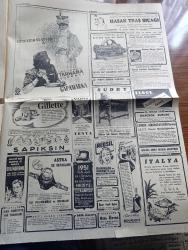 Cumhuriyet Gazetesi - 24 Aralık 1950 - Savaş metodu yazan Nadir Nadi Başmakale - dünya barışı için Rusya'ya yapılan teklif - Kore'de durgunluk sona ermek üzere - Kore'de yeni cephe hattının ilk siperlerinde kar altında düşmanı bekleyen kahramanlarımız fotoğraf - ilk Yaralı kafilemiz tokyo'dan hareket etti - milli güreş takımımız amerikalıları 8 0 yendi fotoğraf - büyük su Kongresi - Ali Ulvi Karikatür - haftanın şakaları yazan Burhan Felek - gazetecilik Falih Rıfkı Atay - Karanlık Oda Yazan Peride Celal Yazı Dizisi - afrodit ve altın kız yeni ses tiyatrosunda - Hamiyet Yüceses Ferdi Tayfur ve Mualla Mukadderin ilk konseri Pangaltı İnci sinemasında - mithatpaşa'ya nefyedilme kararının bildirildiği oda yazan Haluk Yusuf Şehsuvaroğlu - Admira dün Fenerbahçe'yi 1 0 mağlup etti fotoğraf - yeni kabul edilen dünya yüzme rekorları yazan Suat Erler -  Lefter Küçükandonyadis ve Cihat Arman saha kenarında maçı takip ederlerken fotoğraf - Turhal şeker fabrikası güreşçileri Bakırköy maçı olacak