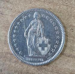 1984 İsviçre 2 Franc
