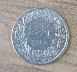 1984 İsviçre 2 Franc