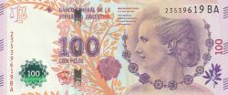 ARJANTİN Hatıra Kağıt Para 100 Pezos Eva Peron Nadir Çıkar