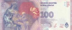ARJANTİN Hatıra Kağıt Para 100 Pezos Eva Peron Nadir Çıkar