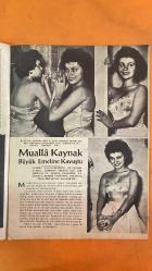 CENNET GÜZEL KADINLAR MAGAZİN MECMUASI DERGİSİ - SAYI: 15 - 6 MART 1954 - MÜNİR COŞKUN - R. S. YEŞİM - FALK ŞENOL - HANZADE - JALE YILMAZ - YILMAZ DURU - ÖZDEMİR BATURALP - MUALLA KAYNAK - MARİOLINA BOVO - CARLO JUSTINI - YILMAZ AKAR - ERIKA REMBERG - SELAHADDİN PINAR - RÂKIM ELKUTLU - ŞERİF İÇLİ - OSMAN NIHAD - ŞÜKRÜ TUNAR - HÜSEYİN MAYADAĞ - MELÂHAT PARS - CEVDET ÇAĞLA - KADRİ ŞENÇALAR - MUZAFFER İLKAR - ZEKİ DUYGULU - FAHRİ KOPUZ - YESARİ ASIM - MÜNİR NUREDDİN SELÇUK - HACI ARİF BEY - ERSKINE CALDWELL - BOB HOPE - ORHAN ELMAS - LINDA DARNELL -  32 SAYFA