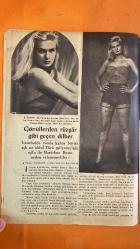 CENNET GÜZEL KADINLAR MAGAZİN MECMUASI DERGİSİ - SAYI: 15 - 6 MART 1954 - MÜNİR COŞKUN - R. S. YEŞİM - FALK ŞENOL - HANZADE - JALE YILMAZ - YILMAZ DURU - ÖZDEMİR BATURALP - MUALLA KAYNAK - MARİOLINA BOVO - CARLO JUSTINI - YILMAZ AKAR - ERIKA REMBERG - SELAHADDİN PINAR - RÂKIM ELKUTLU - ŞERİF İÇLİ - OSMAN NIHAD - ŞÜKRÜ TUNAR - HÜSEYİN MAYADAĞ - MELÂHAT PARS - CEVDET ÇAĞLA - KADRİ ŞENÇALAR - MUZAFFER İLKAR - ZEKİ DUYGULU - FAHRİ KOPUZ - YESARİ ASIM - MÜNİR NUREDDİN SELÇUK - HACI ARİF BEY - ERSKINE CALDWELL - BOB HOPE - ORHAN ELMAS - LINDA DARNELL -  32 SAYFA