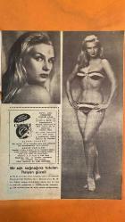 CENNET GÜZEL KADINLAR MAGAZİN MECMUASI DERGİSİ - SAYI: 15 - 6 MART 1954 - MÜNİR COŞKUN - R. S. YEŞİM - FALK ŞENOL - HANZADE - JALE YILMAZ - YILMAZ DURU - ÖZDEMİR BATURALP - MUALLA KAYNAK - MARİOLINA BOVO - CARLO JUSTINI - YILMAZ AKAR - ERIKA REMBERG - SELAHADDİN PINAR - RÂKIM ELKUTLU - ŞERİF İÇLİ - OSMAN NIHAD - ŞÜKRÜ TUNAR - HÜSEYİN MAYADAĞ - MELÂHAT PARS - CEVDET ÇAĞLA - KADRİ ŞENÇALAR - MUZAFFER İLKAR - ZEKİ DUYGULU - FAHRİ KOPUZ - YESARİ ASIM - MÜNİR NUREDDİN SELÇUK - HACI ARİF BEY - ERSKINE CALDWELL - BOB HOPE - ORHAN ELMAS - LINDA DARNELL -  32 SAYFA