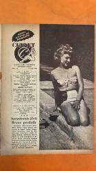 CENNET GÜZEL KADINLAR MAGAZİN MECMUASI DERGİSİ - SAYI: 11 - 9 OCAK 1954 - MÜNİR COŞKUN - R. S. YEŞİM - FALK ŞENOL - SABİTE TUR GÜLERMAN - HAMİYET YÜCESES - MUALLA MUKADDER ATAKAN - BENLİ BELKİS - NERİMAN KÖKSAL -  MÜNİR NUREDDİN SELÇUK - HACI ARİF BEY - ERSKINE CALDWELL - BOB HOPE - ORHAN ELMAS - LINDA DARNELL - JALE YILMAZ - YILMAZ DURU - ÖZDEMİR BATURALP - CHARLOT DALYS - RONDELLAS - AYA PERA - KİMON SPATAPULO - Z. ÖZFER - C. ŞENCAN -  32 SAYFA