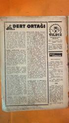 YILDIZ HAFTALIK SİNEMA MECMUASI DERGİSİ - SAYI: 34 18 AĞUSTOS 1951 - U KUTMAN - LOUIS JOURDAN - TONY CURTIS - GLENN FORD - FARLEY GRANGER - DANA ANDREWS - VAN HEFLIN - HALIL MEHMETÇİK - NERIMAN KÖKSAL - COSKUN KARDEŞLER - MÜZEYYEN SENAR - KAMIL AYKAN - ADNAN UYSAL - FIKRET ADIL - ETEM IZZET BENICE - BEHÇET KEMAL ÇAĞLAR - GENERAL FRANCO - NICOLAS FRANCO - NINA DYER - HACER HAMDI - MEHMET SELMAN - SAMIYE CEMAL - NAMIK KEMAL - NAZIM UZMAN - NURI AKINCI - YAŞAR YILMAZ ÇETINEL - MEHMET ERZENELI - SÜLEYMAN KARAKOYUN - HAMDI TATLIOĞLU - MITHAT CEYLAN - MEHDI EREN - BEDII KANZUK - HULKI CETINKOL - ARTIN TURAB - IBRAHIM IZZETTIN - SCHIAPARELLI - ISTANBULUN FETHI - VATAN - ÜÇÜNCÜ SELIMIN GÖZDESI - BARBAROS HAYRETTIN - CEM SULTAN - TAHIR ILE ZÜHRE - ARZU ILE KANBER - EGE KAHRAMANLARI - SULAR KARARMADAN - PURO TUVALET SABUNU - NECIPBEY BRIYANTINI - .FILM : HERE COMES THE GROOM - FILM : MR. BELVEDERE RINGS THE BELL - FILM : RHUBARB - LARRY PARKS - JOHN PAYNE - GREGORY PECK - GIGI PERREA -  32 SAYFA