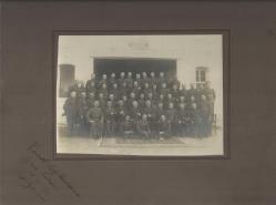 FAHRETTİN ALTAY PAŞA / 1932 SENESİ İZMİR HATIRASI TOPLU SUBAYLAR FOTOĞRAFI...
