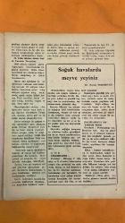 GÜNÜN KADINI AYLIK KADIN MECMUASI DERGİSİ - SAYI: 29 MART 1971 - F. SUAT DEMİROK - KENT - BEDIA DİKER - SUAT DEMİROK - DR. TALAT ORAN - BERRIN KIRANER - ORHAN URAL - SUMRU ANLAR - PERIHAN URAL - SEMRA IŞIDAN - YÜKSEL ANLAR - FÜSÜN NIŞACIOĞLU - KUTLUAY ÖZÜN - ANNA SOKULLU - SEVGI BALIN - ITIR GÜRDEMİREL - DR. ENIS ECER - NECMIYE BILGIN - NEVIN MOĞULKOÇ - GÖNÜL KUMBASAR - DR. NIYAZI YURTSEVEN - NEVSEN SILIFKE - NURIYE ILGAZ - FÜSÜN - HALIDE NUSRET ZORLUTUNA - AZIZ ZORLUTUNA - ERGÜN ZORLUTUNA - EMINE IŞINSU - UMRAN - BANÛ - ELIF - ÇAĞRI - YAĞMUR - HANIM MEKTUPLARI - KÜLLER - SISLI GECELER - GECEDEN TAŞAN DERTLER - BÜYÜK RÜZGAR - GÜLÜN BABASI KIM - YAYLA TÜRKÜSÜ - BENIM KÜÇÜK DOSTLARIM - BEYAZ SELVI - YURDUMUN DÖRT BUCAĞI - AYDINLIK KAPI - AŞK VE ZAFER - ELLERIM BOMBOŞ - ÇAĞIR BENI IŞIKLARA - MEHMEDIM - KETEN HELVACI - INSANLAR - GÜNÜN KADINI - AYLIK KADIN MECMUASI - ÖZDEMIR BASIMEVI - TC ZIRAAT BANKASI  -   34 SAYFA