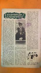 HAZİNE DERGİSİ - SAYI: 7 15 AĞUSTOS 1949 - RAGIP ŞEVKI YEŞIM - FAİK SENOL - R. S. YEŞIM - CARMENSITA - FRANKO - EVA BRAVN - MUSSOLINI - KARL - VALANCIA DÜŞESI - MOLLA ELMEHDI - MARTINEZ CRISTOBAL - BEDRIYE A. ÖZER - KAPTAN - MEHTAP CANAVARI - VUDVU - HABSURG HANEDANI - MADAM FRANKO - EL PRADO SARAYI - CEPELITARIK - TANCAYA - SPOKANE - WASHINGTON - GORIL - PARS - HAZINE SOHBET - DİKTATÖRÜN KIZI - KENDİMİZİ TANIYALIM  - FAHRETTİN KERİM GÖKAY - ABDÜLHAMID - AHMET ARMAĞAN - HASAN ŞEKER - BERBER ALI - MUZAFFER TOLUNAY - FADIME ABLA - BEDRIYE A. ÖZER - SULTAN MAHMUT CÜCESI - MUSTAFA KEMAL PAŞA - MAKSEN MAHALLESI - MAHKEME HAMAMI - YEŞILAY - BURSA CÜCESI - TURGUTLU - SÜNNÜK KÖYÜ - SEVDIKLERIMIZ - MEMLEKETTEN TIPIK INSANLAR -   36 SAYFA