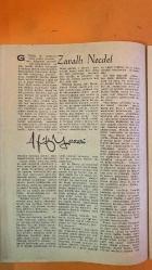 GAZETE MAGAZİN DERGİSİ - SAYI: 12 24 TEMMUZ 1957 - AZIZ FERMAN - NERMIN GÜRBÜZOL - ILHAMI K YANAR - DIANNA DORS - INCI BIROL - SEMRA YILDIZ - HALIT ZIYA USAKLIGIL - SAFFET NEZIHI - HÜSEYIN RAHMI - ŞINASI - AHMET MITHAT EFENDI - AFIF YESARI - ROBER - ROZALA - BERT - PAPA V. CI GREGUVAR - MELIHA - TANYA VELVA - PETER BACH - ZAGREB - NEW YORK - VAKIT MATBAASI - APA OFSET BASIMEVI - HOCAPAŞA CAMI SOKAĞI - GÜNEŞ HAN - ISTANBUL YAYINEVI - GAZETE MAGAZIN - ZAVALLI NECDET - HANIM MEKTUPLARI - İZAH VE ISTIZA - TARABYA - ORLEAN - FRANSA - ROMA - PARIS - 1952 OLIMPIYATLARI - AKTUALITE - ZELZELE - BOLU - SIVAS - RIZE - TRABZON - PÖTÜRGE - DARENDE -   22 SAYFA
