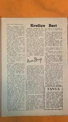 GAZETE MAGAZİN DERGİSİ - SAYI: 12 24 TEMMUZ 1957 - AZIZ FERMAN - NERMIN GÜRBÜZOL - ILHAMI K YANAR - DIANNA DORS - INCI BIROL - SEMRA YILDIZ - HALIT ZIYA USAKLIGIL - SAFFET NEZIHI - HÜSEYIN RAHMI - ŞINASI - AHMET MITHAT EFENDI - AFIF YESARI - ROBER - ROZALA - BERT - PAPA V. CI GREGUVAR - MELIHA - TANYA VELVA - PETER BACH - ZAGREB - NEW YORK - VAKIT MATBAASI - APA OFSET BASIMEVI - HOCAPAŞA CAMI SOKAĞI - GÜNEŞ HAN - ISTANBUL YAYINEVI - GAZETE MAGAZIN - ZAVALLI NECDET - HANIM MEKTUPLARI - İZAH VE ISTIZA - TARABYA - ORLEAN - FRANSA - ROMA - PARIS - 1952 OLIMPIYATLARI - AKTUALITE - ZELZELE - BOLU - SIVAS - RIZE - TRABZON - PÖTÜRGE - DARENDE -   22 SAYFA