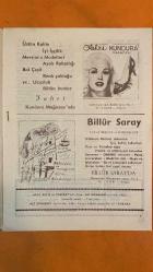 REKLAM MAGAZİN DERGİSİ - SAYI: 3 MAYIS 1951 - İPEKİŞİ - YÜNİŞİ - İSMAİL ÇAKIR - MÜN'İM SÜKÜTİ - GÜZİN SÜKÜTİ - RUHİYE - FETHİ DOĞANÇAY - ÜLKÜ DOĞANÇAY - DÜMEKS AİLESİ - LÜTFİYE ARİBAL - HALİM ALYOT - MEHMET OTMAN - LÜTFİYE OTMAN - KERİM OTMAN - DİLER OTMAN - FAHİR HEPER - FIGEN HEPER - SADETTİN YALIM - SUAT YILMAZ YALIM - SIRRI SURAL - FATMA GÜNDOĞDU - GÜVEN TÜRKER - LEYLA SAYAR - FATMA GİRİK - ORHAN GÜNŞIRAY - BELGİN DORUK - EVİNÇ GÜRKOÇ - CANTÜRK SAKARYA - BİNAY OKURER - FERİT AKIN - ŞAİR EŞREF - KÂMİL PAŞA - ROOSEVELT - STALİN - ROSSINI - ÜNAL - GÜL - SUMBUL - CEVDET TURAN - SETTAR İKSEL - BROISCH-OPPERT - KURT BITTEL - RAHMİ PEHLİVANLI - OTTO PREMINGER - LISELOTTE PULVER - PEDRO ARMANDARIZ - SERGE YUKEVİÇ - FRED ZINNEMAN - JEAN GIONO - CLAUDE MAURIAC - EDOUARD MELINARO - JEAN PAULHAN - RAOUL PLOQUIN - MARCEL VESTES - LUIGI CHIARINI - BLASETTI - COPPELIYA BALESİ - DEVLET TİYATROSU - ACTUALITÉS FRANÇAIS - NEMRUT DAĞI - KRAL ANTİOCHUS - HITIT SANATI SERGİSİ - BATI BERLİN -   20 SAYFA