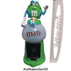 M&M's ŞEKER OTOMATI 29cm boy PROMOSYON KOLEKSİYONLUK