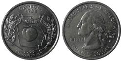 ABD 1999 Yılı ¼ Dolar Georgia ÇİL