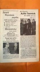 SOSYETE 13 DERGİSİ - SAYI: 25 - 13-KASIM-1969 - İNCİ BEYAZIT - DEMİR BUDAK - SELAHATTİN BEYAZIT - SEMRA ASILYAZICI - HAYATİ ASILYAZICI - SEVİN YENER - ERDEN YENER - MELDA KAPTANA - ŞÜKRÜ KAYA - NİLÜFER SARPER - MEFKÜRE ŞERBETÇİ - ZÜBEYDE AKTAY - MALİKE ŞAV - NÜKHET BOROVALI - SANİYE ÇİNTAV - GÜLER ERENYOL - ULVİYE BENGİSU - SUAT MESERETÇİ - NİLÜFER DAVER - İZZET ÇİNTAV - RAİF DİNÇKÖK - KADİR HAS - BEDİİ FAİK - RIZA DERVİŞ - ENVER ATEŞDAĞLI - MELİH CACULİ - KEMAL SARPER - CEMŞİT CİVANŞİR - MUHTEREM GÖKMEN - MALİK YOLAÇ - EROL SİMAVİ - AVNİ MESERETÇİ - ERCÜMENT KARACAN - ZEKİ RIZA SPOREL - KEMAL ÖZDOYURAN - MELDA - DAVUT GİRESUNLUOĞLU - HALDUN - SÜHA FAZLI TAYLAN - C TH STEIDLE - MEDENİ BERK - BÜLENT BÜKTAŞ - AGASİ ŞEN - LÜTFÜ DORUK - ELI TODOROF - EMİN SEYREK - YAVUZ ERTÜRK - NURAY ERTÜRK - FEHİME ÇİFTÇİ - ERDEM ÇİFTÇİ - FEHİME GÖKMEN - OYA DİLER - ERİM BAYSAL - MERAL BAYSAL - BÜLENT ZEYTİNBAŞ - GÜLEN ZEYTİNBAŞ - TUNCER TURAN - AYTAÇ - SÜLEYMAN N DÖRDÜNCÜ - BİRSEN HANIM - MAH - 36 SAYFA