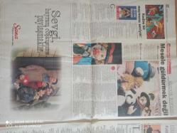 HÜRRİYET BAYRAM DOĞUM GÜNÜ GAZETESİ- 9 ŞUBAT 1997 -palyaço Fuat onan-kokpit-onun adı mutlucu-Beko dünyası-eğlence-disney -Aslı uğurlu-mutlu tonbekici-kaldırım çiçeği Sibel can-mesele güldürmek değil - Ayşe arman-sana-beko-türkiye dini bayram cenneti-neslihan akdaş-toskana-zeynep güven-müslümanların kutsal günleri-tolga özbek-uğur cebeci-hava trafik kontrolleri sıkıntıda-Oktay ekşi-aysel ekşi-yumurta 25 metreden vururum-bayramda sinema keyfi-osman giritli-tahta çocuk pinokyo-katiller de ağlar-albert fish-kanat atkaya-tuğrul şavkay-pizza nedir-eski Ramazan bayramları-hafif Bayram mönüsü-altın çocuk kafeste-yıldız savaşları rekora koşuyor-hadi ulu engin-yeşer güleç-Nilgün tekfidan-Bayram bulmaca-hasan saltık-tekin aral-lale Barçın imer-kanal d-huysuz ihtiyar-çılgın tutkulu çekici-satranç-bayramlaşma zamanı-yasemin boran-trt 2 -TRT 3-trt 4-flash tv-kanal 6-show TV-cengiz semercioğlu-hüsnü bey amca-kanal d-atv-trt 1-