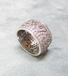 ViNTaGe BVLGARİ MoDeL SÜPER GÜMÜŞ YÜZÜK...