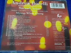 ANDREA BOCELLI SACRED ARIAS MYUNG WHUN CHUNG MÜZİK CD
