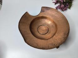 Antika Berber Tıraş Tası - Bakır İşçilik Berber Leğeni - Tas