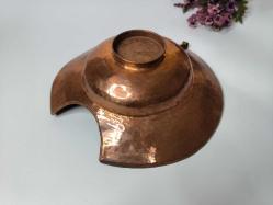 Antika Berber Tıraş Tası - Bakır İşçilik Berber Leğeni - Tas