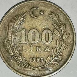 TÜRKİYE  1989    100  LİRA